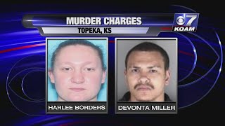 Murder charges for shooting in Topeka