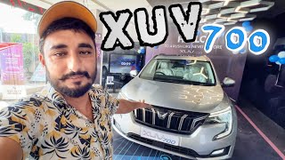 Mahindra xuv 700 fully luxury automatic car first time in India |  punjabi review | Novelty wheels