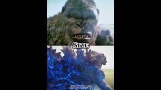 Blue Thermo Godzilla (GXK) vs Kong (GXK) |#godzillaxkongthenewempire