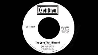 The Blendells - The Love That I Needed