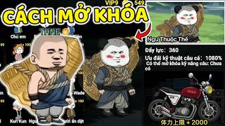 THNE PHÁT HIỆN CÁCH MỞ KHÓA HOA TĂNG 5 CHIÊU THỨC MỚI TRONG CÂU CÁ VẠN CÂN