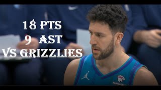 Vasilije Micic 18 Pts 9 Ast On FIRST GAME For HORNETS HIGHLIGHTS