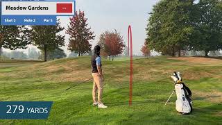 Play a hole with me! | Pro Golfer Breaks down a par 5 | Michael Caan