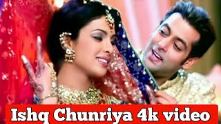 Ishq Chunariya odh Ke Dil Me Aana 4K Video | Salman khan, Priyanka Chopra | Alka Yagnik & Kumar Sanu