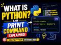 Python Tutorial for Beginners | What is Python? Features, Print Command & Installation