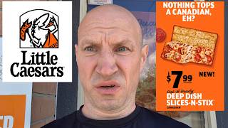 Little Caesars New Canadian Deep Dish Slices N Stix!
