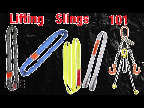 What are different types of slings?