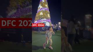 Dfc Giant Christmas Tree 2024 #christmas #babyshorts #dubai #highlights #shorts