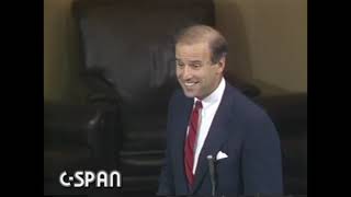 Joe Biden speaking about Israel, the Palestinians, Saudi Arabia and oil in 1986.