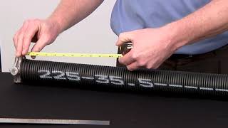 How to Measure Garage Door Springs