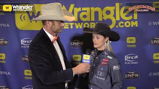 Stevi Hillman Takes Round 9 of Barrel Racing