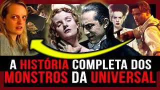 ENTENDA OS 10 MONSTROS DO DARK UNIVERSE! Do Homem Invisível à Noiva do Frankenstein! | UNIVERSAL