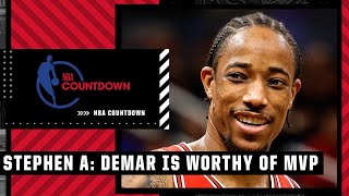 Considering DeMar DeRozan's case as a serious MVP candidate | NBA Countdown