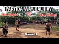 PARTIDA WAY BALIHAY Team Alegria vs Team Visitors GAME 1 Volleyball Dayon Dayon