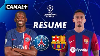 Le résumé de PSG / FC Barcelone - Ligue des Champions 2023-24 - 1/4 de finale al