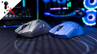 Pwnage Carbon Fiber mice, StormBreaker MAX and Trinity | Size Guide and Sound Test