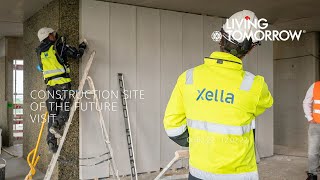 Construction Site of the Future visit // Xella and Belgian Construction Confederation