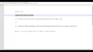 ExtJs 911 Download Framework