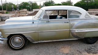 1953 chevy belair 2dr HT. Another barn find