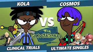 Gimvitational Clinical Trials - Kola (Cloud) Vs. Cosmos (Pyra Mythra) SSBU Ultimate Tournament