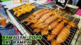 BAZAR RAMADAN SRI RAMPAI 2024 | Bazaar Ramadhan | Malaysia Street Food | 2024集市斋