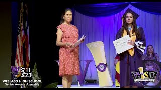 5/11/23 - Weslaco High School Senior Awards Assembly