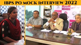 Tharamaana tackle | Ms Janani | IBPS PO MOCK INTERVIEW 3 | 2022