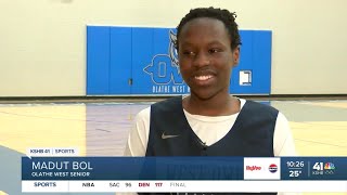 Hy-Vee Pepsi Athlete of the Week: Olathe West senior Madut Bol