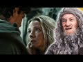 Gandalf reacts to Elrond making out with his mother in law