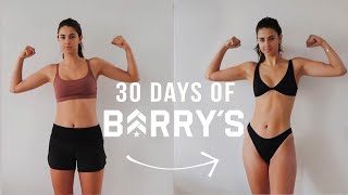 I Tried 30 Days of Barry's Bootcamp Classes & This Is What Happened!