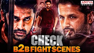 Nithiin Latest Hindi Dubbed Movie Fights Scenes || Check Movie ||  Rakul Preet || Aditya Movies