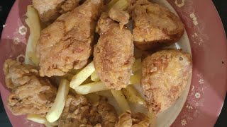 simple Broasted chicken recipe|Qissa of flavors |Unraveling the stories of cuisines|salva. v