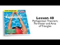 Equations 40 – Perimeter and Area of Triangles | Math Fluency