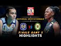 NU VS. FEU Full Game Highlights | FINALS Game 2 | Shakeys' Super League National Invitationals 2024