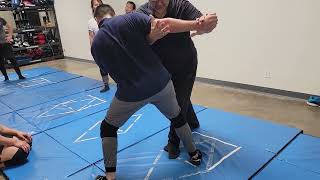 This Silat technique is called Pinda Langka. Pina Langka allows you to change positions quickly.