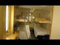 Third and fourth Pullman Interior Room 7653 - Navigator of the Seas - category K -