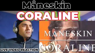 Måneskin @ Sanremo Music Festival 2022, Italy Feb,1 'Coraline' - FIRST TIME REACTION.