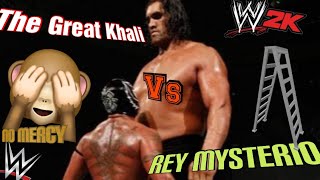 The Great Khali Vs Rey Mysterio Match : WWE 2K20