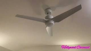 X2 Fanimation Triaire 52” Ceiling Fans at an AirBnb House