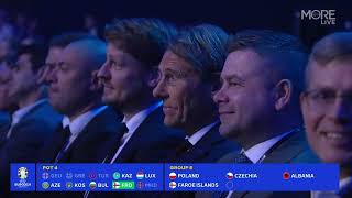 The UEFA EURO 2024 Qualification Draw
