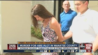 Woman arrested in murder-for-hire plot in Manatee county