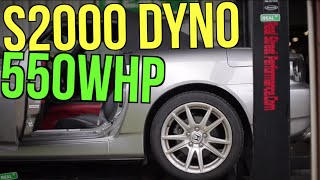 Real Street 550hp Turbo S2000 Dyno Run - Real Street Performance