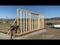 12x20 Ultimate Shed Build from Start to Finish  Man cave  She shed  Backyard Office  Tiny Home