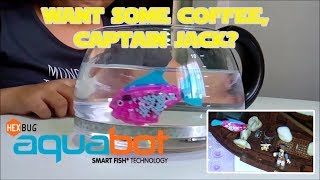 There’s a fish in our coffee! Hexbug Aquabot