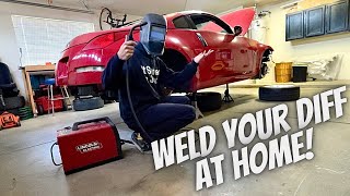 How To Weld Your Differential On a Budget *350z Drift Mods*