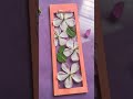 cute bookmark diy for kids shorts youtubeshorts shortvideo artandcraft