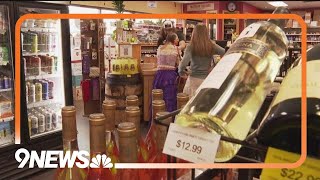 Local liquor store feeling impact of grocery store wine sales