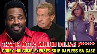 Corey Holcomb EXPOSES Skip Bayless's Million Dollar SA case #coreyholcomb #skipbayless #5150nation