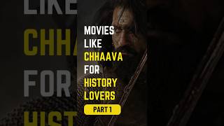 Movies Like Chhaava For History Lovers Part 1 #chhaava #shorts #chhaavamoviereview #sambhajimaharaj