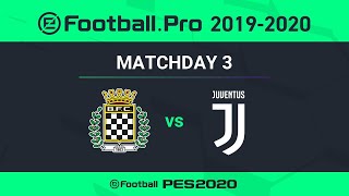 ESPORTS | Boavista FC v Juventus 🎮 | PES 2020 eFootball.Pro League ⚽